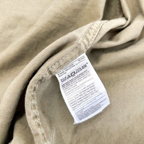 Banana Republic Olive Green Oversized Shirt Jacket EUC Size XS Cotton Twill - Picture 8 of 8